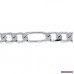 Armband figarolänk 21 cm i 18k vitguld 9H7SaKbO3H