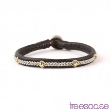 BeChristensen Armband Victoria Facet Gold Beads Black s2OldPGZ9e