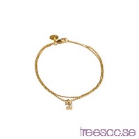  
                            Syster P Armband Adorable Gold Crystal                          ghzgqpxrK5