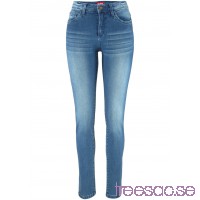 Nytt Superstretchiga jeans med figurformande effekt, smal passform blå 
		            		                blå
		            		         J4abmJt3Tj