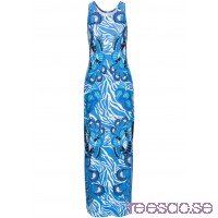 Nytt Färgglad klänning 140 cm, Lång 
		            		                blå
		            		         OSg2G8m7Mm
