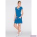 Nytt Strandklänning, kortärmad 96 cm, Kort havsblå, melerad CJM4njNHe3
