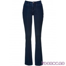 Nytt Bootcut-jeans med pressveck dark blue stone dark blue stone gnRUcYPA3k