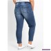 Nytt Girlfriend-jeans, 7/8-längd - i design av Maite Kelly grey denim grey denim UfzmcS4Zz2
