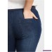 Nytt Jeans i chinosmodell med resårmidja dark blue stone dark blue stone lnG05fvh4u