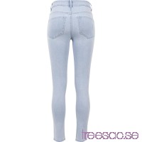 Jeans, dam: Ladies High Waist Skinny Denim Pants från Urban Classics    bmjQusgKEB