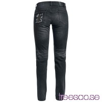 Jeans, dam: PU Cut-Out Skarlett (Slim Fit) från Black Premium     18L2G01v5z