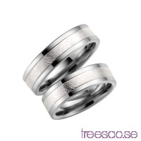  
                            Förlovningsring Schalins 5002-6 Silver/Titan                          Blx0v6I0De