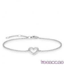 Thomas Sabo, Armband 19,5 cm Heart 925 Sterling Silver l40QCy3y45